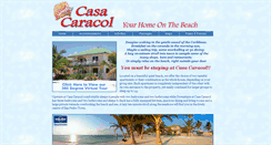 Desktop Screenshot of casacaracol.com
