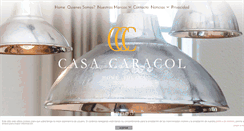Desktop Screenshot of casacaracol.es